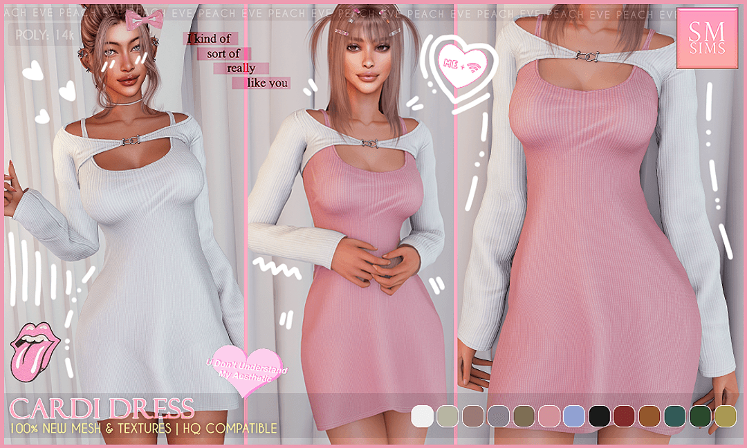Скриншот мода Платье Cardi Dress